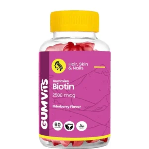 Gumvits Biotin 2500mcg Gummies, 60 Ct