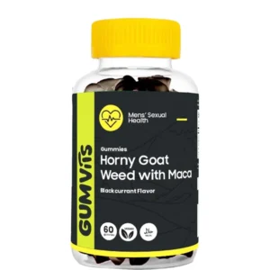 Gumvits Horny Goat Weed & Maca Root Gummies, 60 Ct